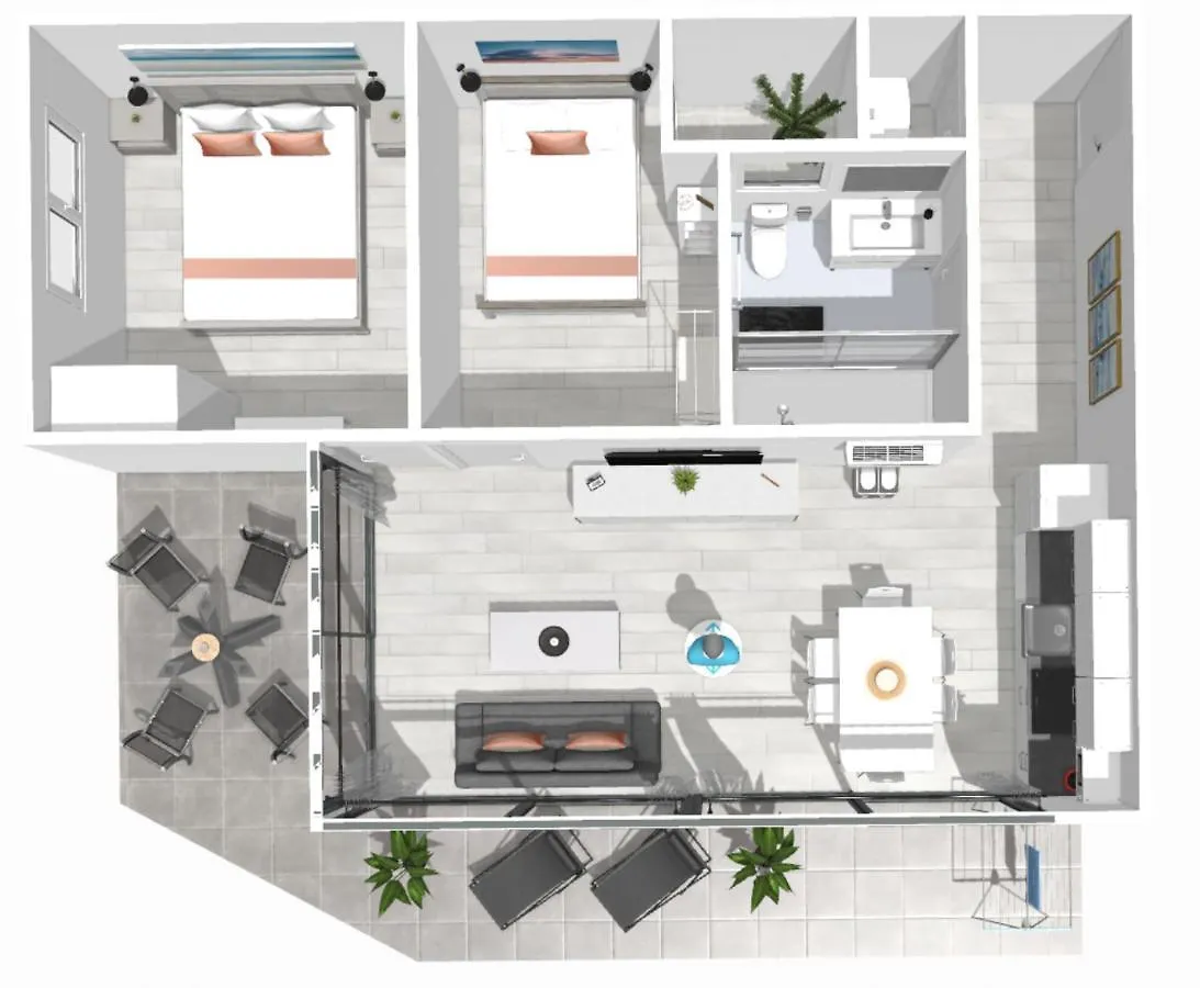 Roses Apartments Sea View 2Habitaciones Spain